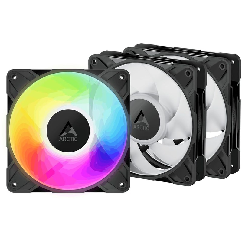 Case Fan Arctic P12 Pro 120mm με ARGB Φωτισμό 3τμχ