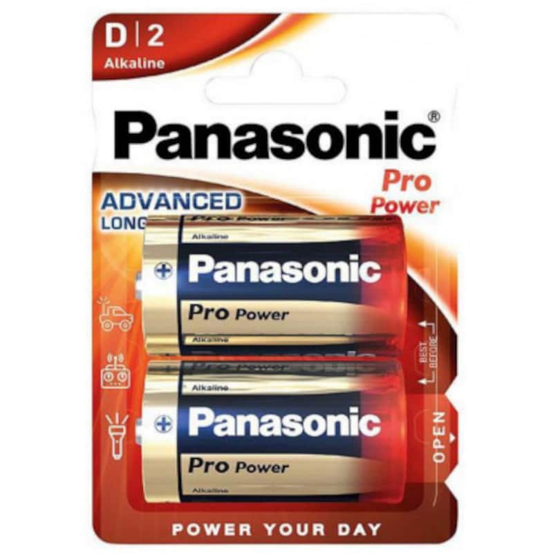 PANASONIC Panasonic Pro Power Αλκαλικές Μπαταρίες D 1.5V 2τμχ