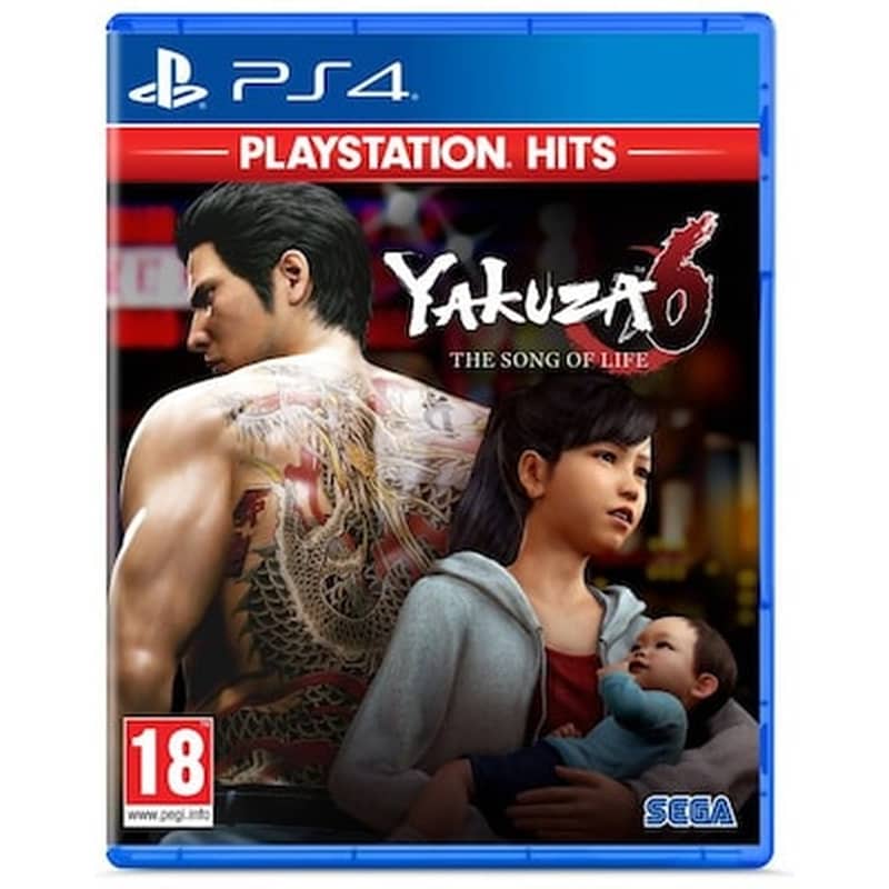 PS4 Game – Yakuza 6: The Song of Life Playstation Hits