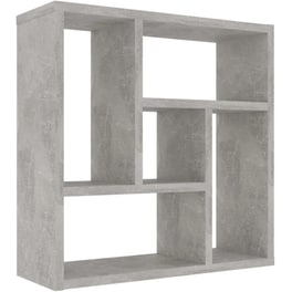 Ραφιέρα VidaXL από Μοριοσανίδα 45.1x16x45.1 cm - Γκρι
