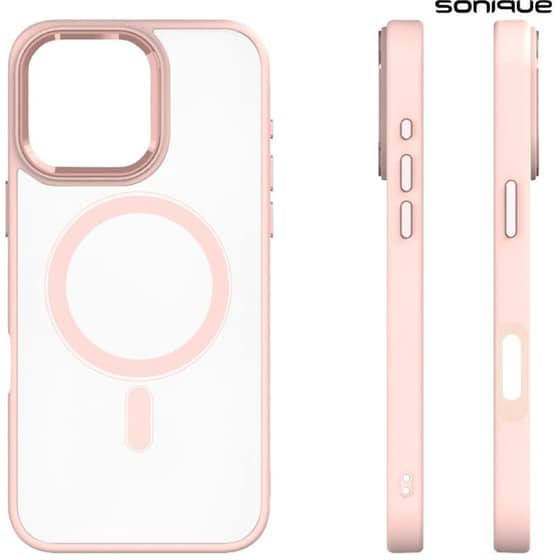 Θήκη Apple iPhone 16 Pro - Sonique Magnetic MagMetal - Pink image 0