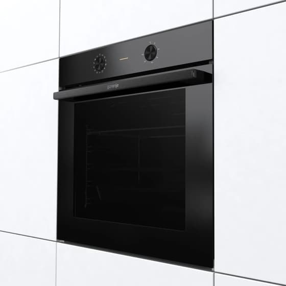 GORENJE BO6717E03BG 77 Lt Μαύρο Εντοιχιζόμενος Φούρνος Άνω Πάγκου image 1