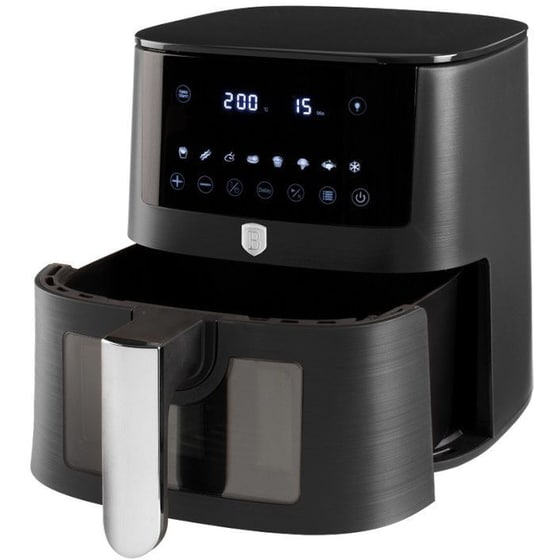 BERLINGER HAUS BH-9711 με Αποσπώμενο Κάδο 1400 W 5 L Ανθρακί Φριτέζα Αέρος image 1