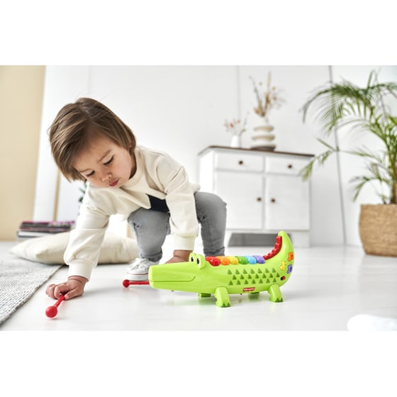 Fisher Price Ξυλόφωνο Κροκόδειλος Με Μουσική (22282) image 2
