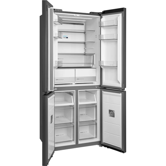 MIDEA MDRM587BIE70 Total No Frost 426 Lt Μαύρο Ψυγείο Ντουλάπα image 7