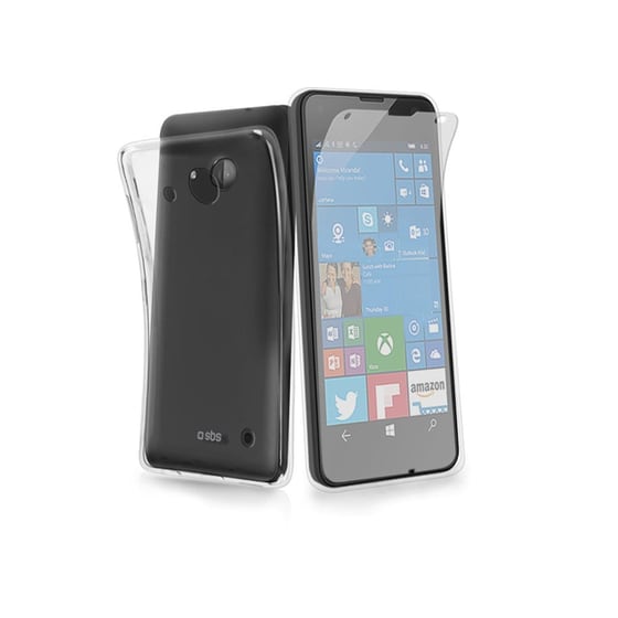 Θήκη & Μεμβράνη Microsoft Lumia 550 - SBS TEAEROMILU550T Διαφανές image 0