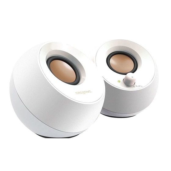 Ηχεία 2.0 Creative Pebble 4.4W - Λευκό image 0