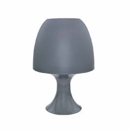 Πορτατίφ Aca Nioki 1024sdgy Πλαστικό 16x16x25.5 cm - Σκούρο Γκρι