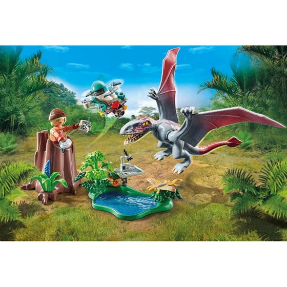 PLAYMOBIL® Dinos Παρατηρώντας τον διμορφοδόντα (71525) image 3