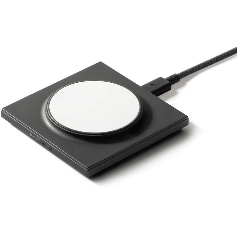 NATIVE UNION Ασύρματος Φορτιστής Native Union Drop Magnetic Wireless Charger 15W - Black