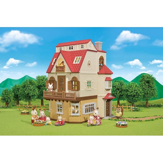 Παιχνίδι Μινιατούρα Sylvanian Families: Σπίτι στο Χωριό με Κόκκινη Σκεπή - Red Roof Country Starter Home (5302) image 7