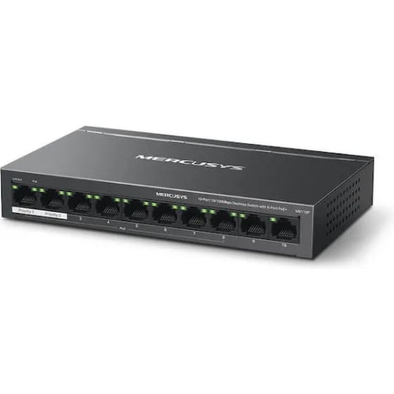 Mercusys MS110P Network Switch Unmanaged Fast Ethernet (100 Mbps) image 2