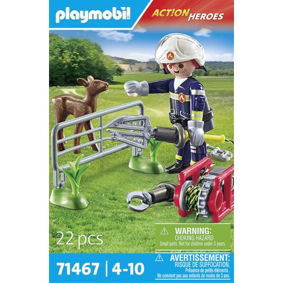 PLAYMOBIL® Action Heroes Επιχείρηση διάσωσης ζώου (71467) image 6