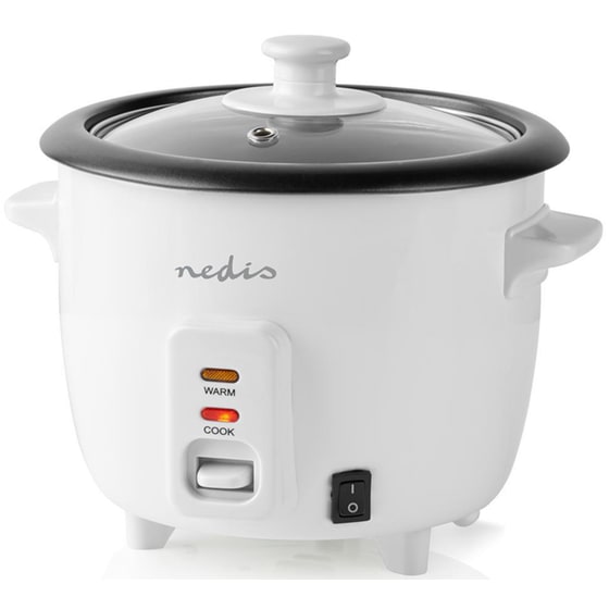 Βραστήρας Ρυζιού NEDIS KARC06WT 300 W 0.6 L Λευκό image 1