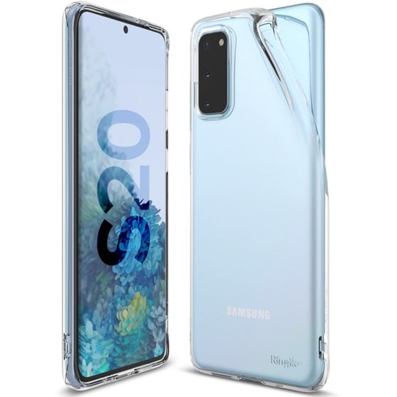 Θήκη Samsung Galaxy S20 - Ringke Air Silicon Case - Clear image 1