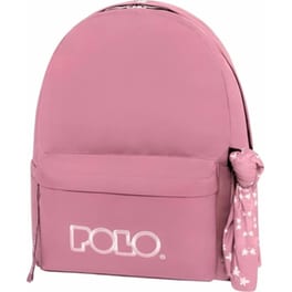 Τσάντα Πλάτης Polo Original Scarf Pink/Light Pink (+δώρο Πορτοφολάκι Polo)