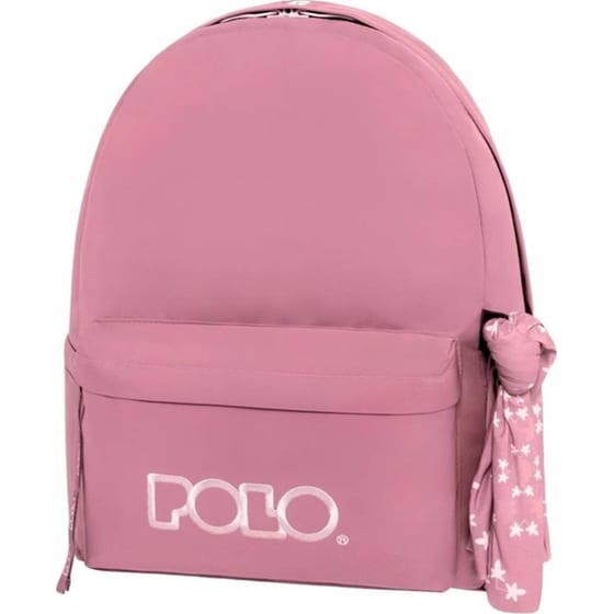 Τσάντα Πλάτης Polo Original Scarf Pink/Light Pink (+δώρο Πορτοφολάκι Polo) image 0