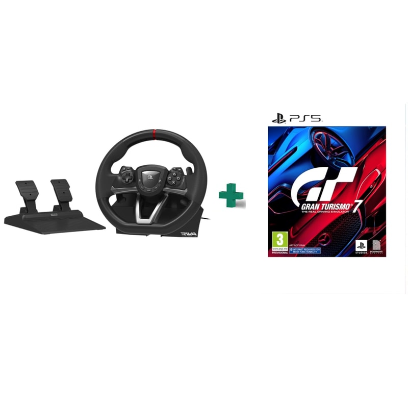 HORI Hori Racing Wheel APEX Τιμονιέρα με Πετάλια για PC, PS4, PS5 Gran Turismo 7 Standard Edition Playstation 5