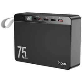 Powerbank Hoco J94 Overlord 75.000 mAh - Μαύρο