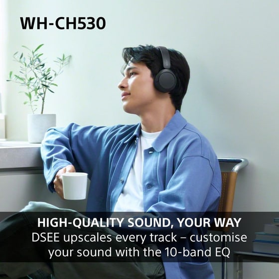 Sony WH-CH530 Ασύρματα Ακουστικά Κεφαλής Bluetooth - Mint image 6