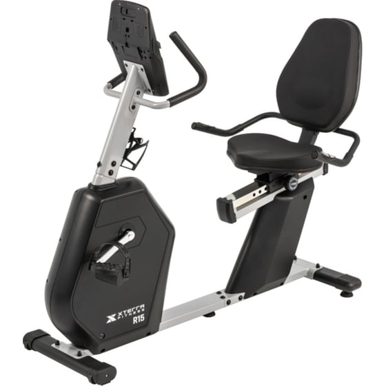 Ποδήλατο Γυμναστικής XTERRA Καθιστό R15 43345 - Μαύρο/Γκρι image 1