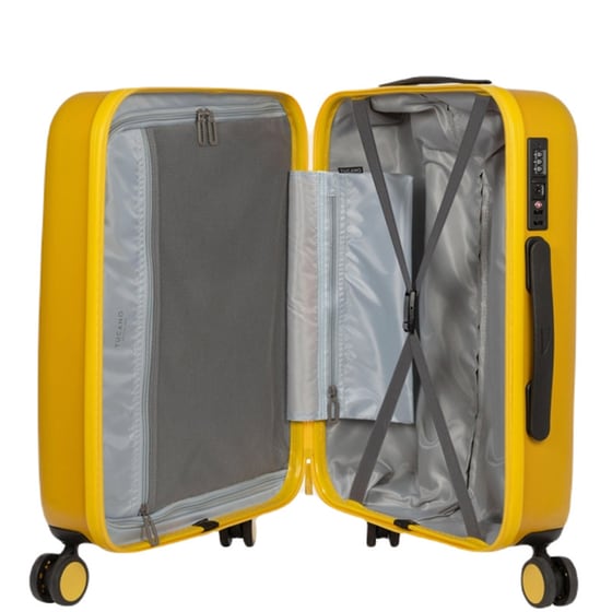 Βαλίτσα Καμπίνας Trolley Tucano 40L Κίτρινη image 2