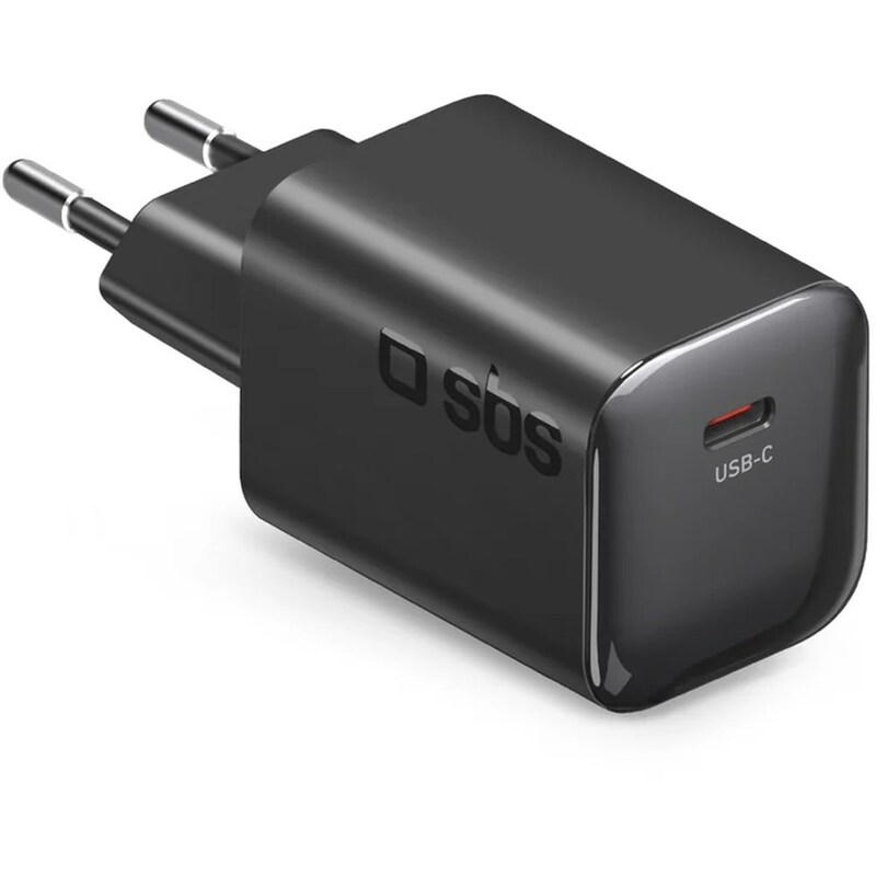 Φορτιστής Πρίζας SBS Ultra-Compact USB-C 45W - Black