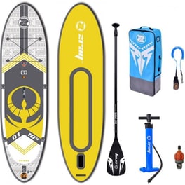 Φουσκωτή Σανίδα SUP ZRAY 305 x 81 cm - Λευκό/Γκρι/Κίτρινο