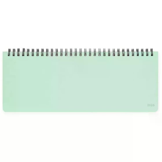 Ημερολόγιο Desk Planner Legami 2026 12Μ Pastel Mint image 0