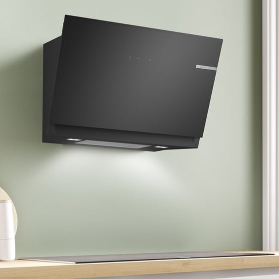 BOSCH DWK81AN60 80 cm Μαύρο Απορροφητήρας Καμινάδα - Τζάκι image 1