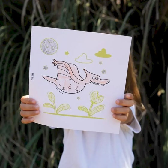 Colouring Book Milan Dino Land image 3