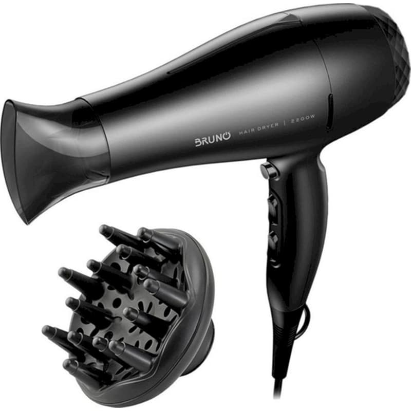 BRUNO Σεσουάρ Μαλλιών Bruno BRN-0154 2200 W Μαύρο
