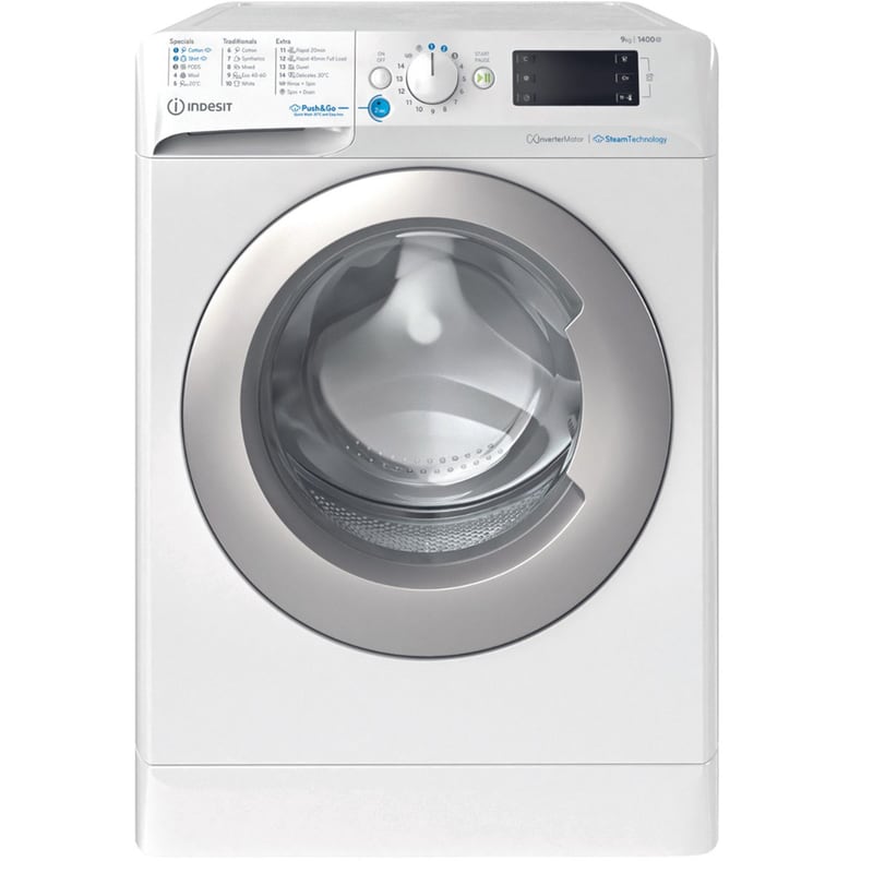 INDESIT INDESIT BWE 81496X WSV EE 8 kg 1.400 Στροφές Λευκό Πλυντήριο Ρούχων