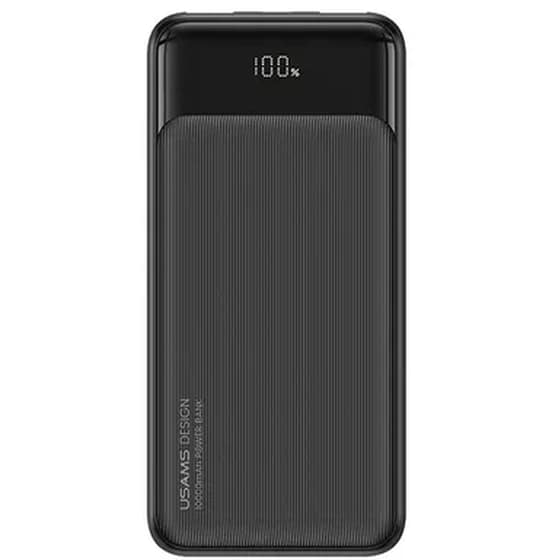 Powerbank Usams US-CD198 10.000 mAh - Μαύρο image 0