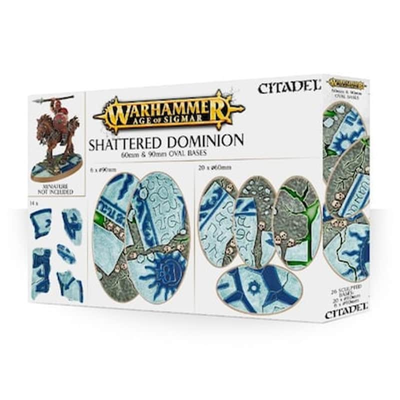 Shattered Dominion 60mm And 90mm Oval Bases Επιτραπέζιο (Games Workshop)