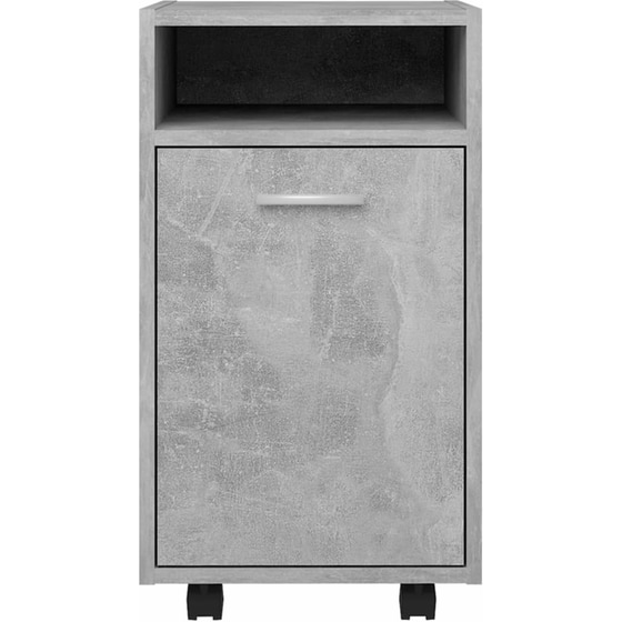 Ντουλάπι Γραφείου VidaXL από Μοριοσανίδα 33x38x60 cm - Γκρι Σκυροδέματος image 3