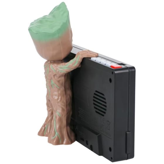 Ψηφιακό Ρολόι Paladone Επιτραπέζιο Groot - Μαύρο image 1