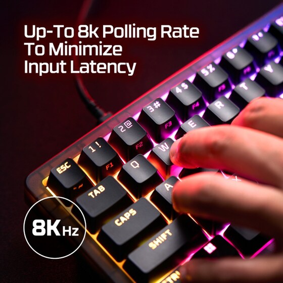 HyperX Origins 2 65 Gaming Πληκτρολόγιο - Black image 13