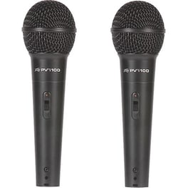 Peavey Pvi 100 Δυναμικά Μικρόφωνα 2τμχ - Μαύρα