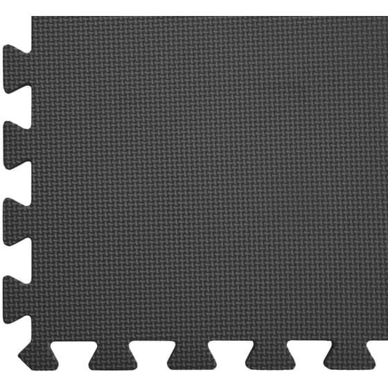 Δάπεδο Γυμναστικής VidaXL από EVA Foam Σετ 6 Τμχ 60x60 cm - Μαύρο image 6