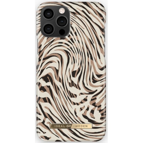 Θήκη Apple iPhone 12 Pro Max - iDeal of Sweden Fashion - Hypnotic Zebra image 0