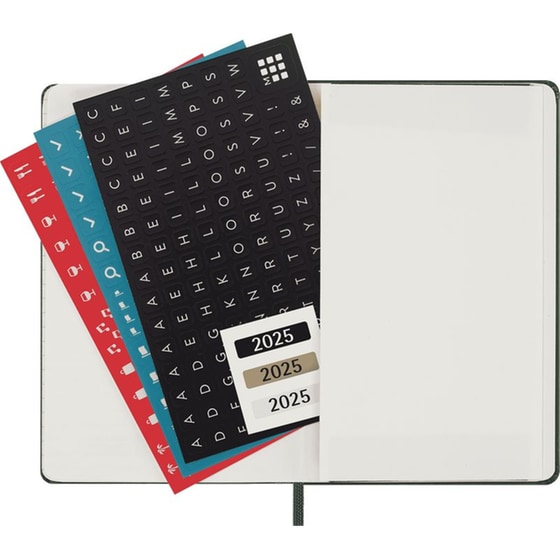 Ημερολόγιο Ημερήσιο Moleskine 2025 12M Pocket Myrtle Green Hard image 2