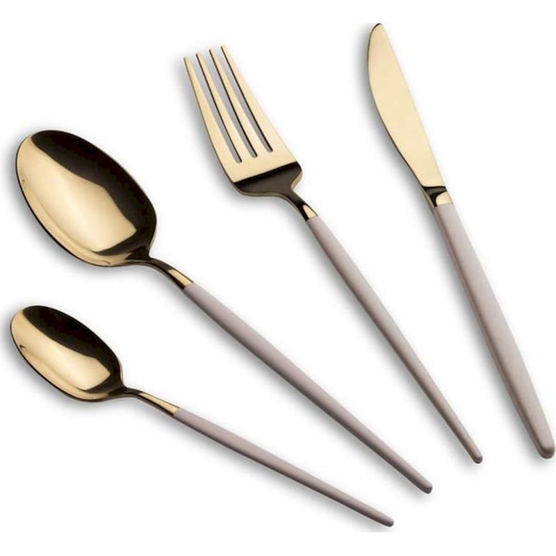 Σετ Μαχαιροπίρουνα Berlinger Haus Sahara Collection Ανοξείδωτα Χρυσά 24 Τμχ