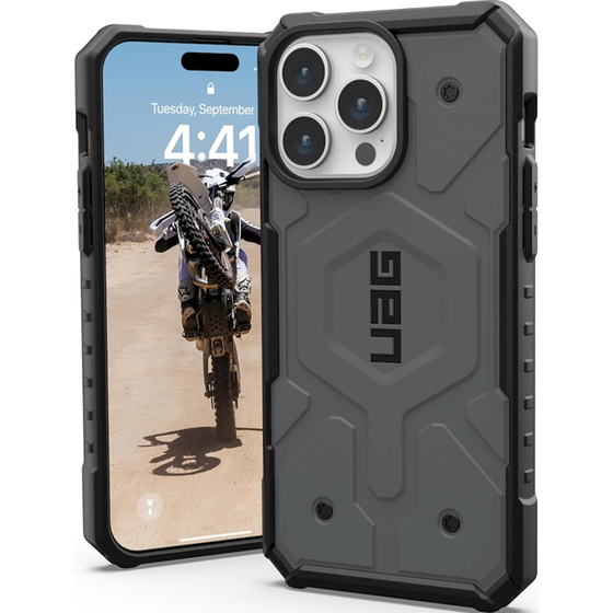 Θήκη Apple iPhone 15 Pro Max - UAG Pathfinder Magsafe - Silver image 0