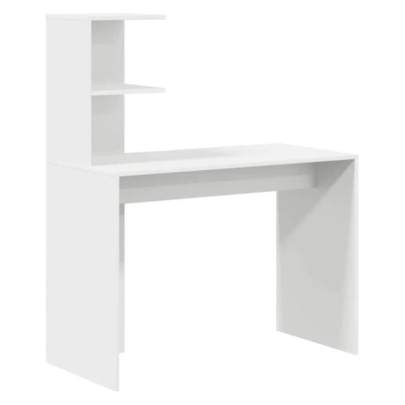 Γραφείο VidaXL από Επεξεργασμένο Ξύλο 102x50x124 cm - Λευκό