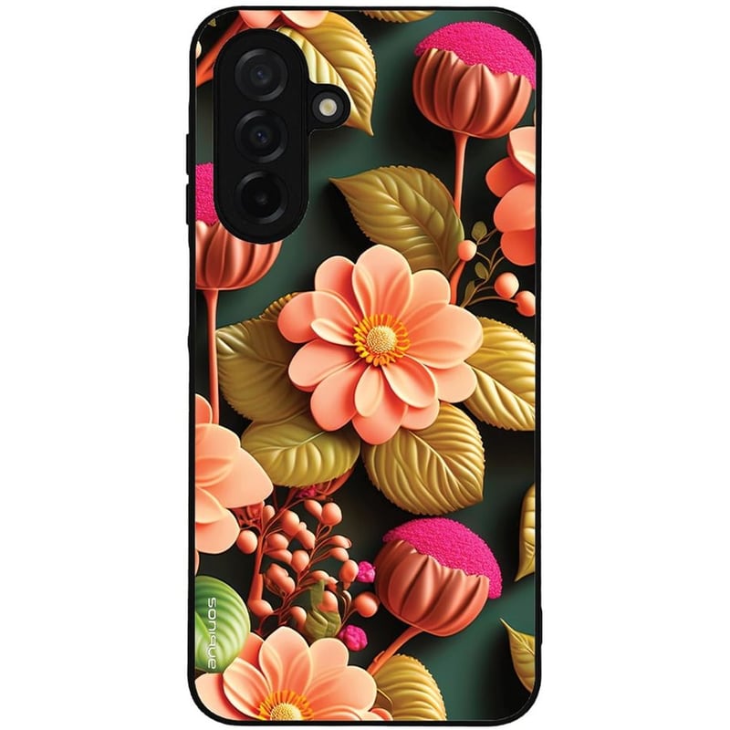 Θήκη Samsung Galaxy A26 5G - Sonique 3D Flower Series - Σομόν