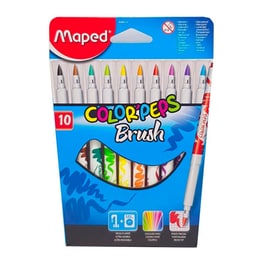 Μαρκαδόροι Color' Peps Brush 2.8mm 10 Χρώματα