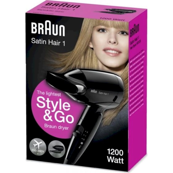 Πιστολάκι Μαλλιών Braun Satin Hair 1 Hd 130 Style Go image 8