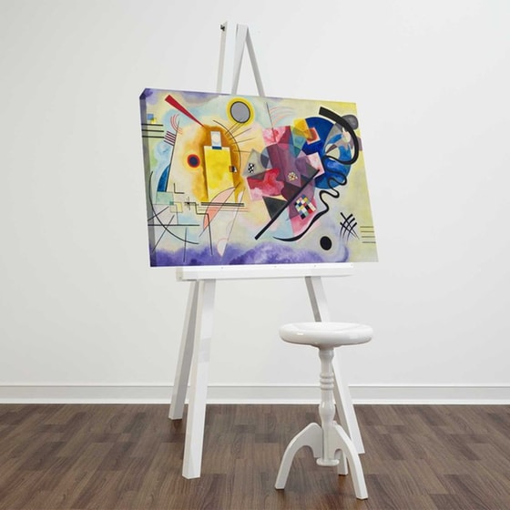 Μοντέρνος Πίνακας 24Mall Αφηρημένο Σχέδιο 45x70 cm image 3