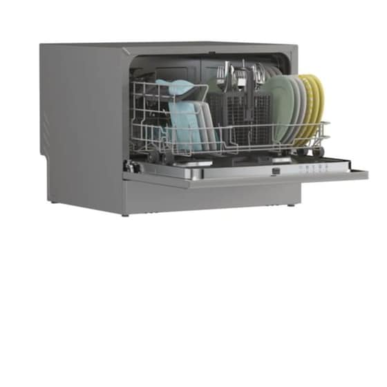CANDY CP 6E51LS για 6 Σερβίτσια Ασημί Πλυντήριο Πιάτων Πάγκου image 6
